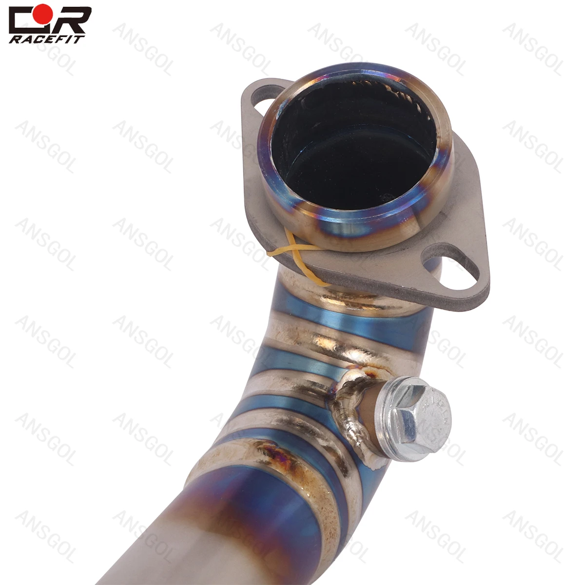 Zontes ZT368G 2024-2026 Exhaust System Header Pipe Titanium Alloy Muffler Front Link Pipe For Zontes 368G/D/M/K/E