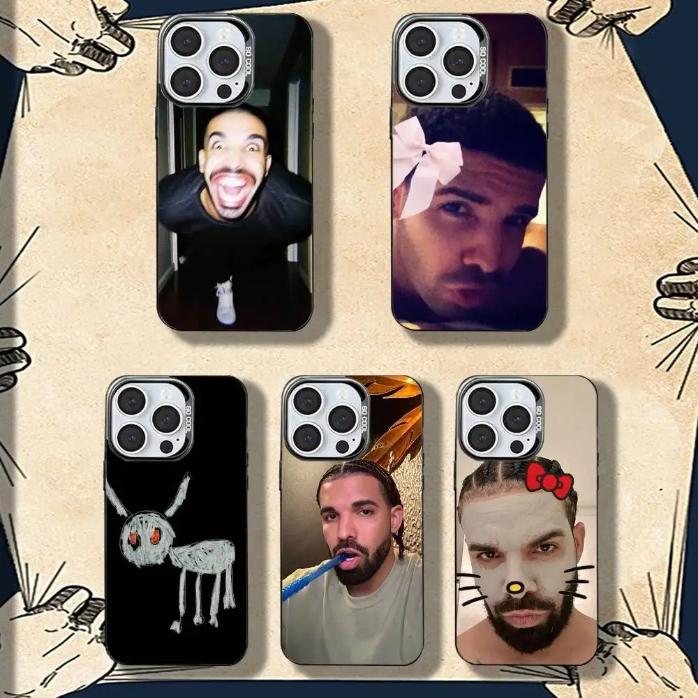 

Rapper Funny D-Drake Phone Case For iPhone 16,15,14,13,12,11,8,7,Pro,Max,Plus,Mini,XS,SE Shockproof Matte Cover