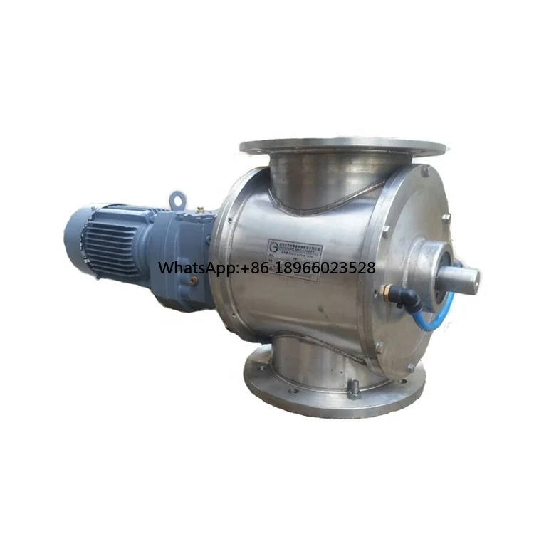 rotary airlock valve for flourmill