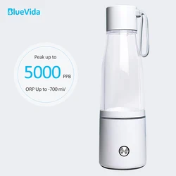 Generador de botellas de agua con alto contenido de hidrógeno DuPont N117, generador de inhalación H2 puro, Explore hidrógeno más alto, Max 5000ppb, nuevo