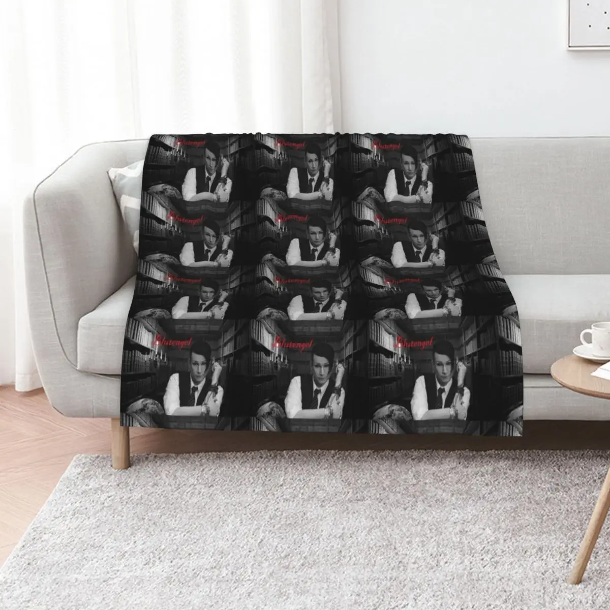 

blutengel Throw Blanket Elegant Warm Throw Blanket for Hotel Home