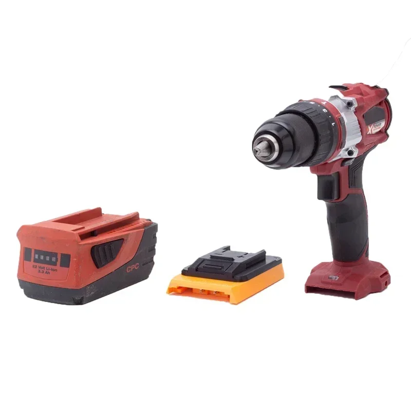 Imagem -03 - Conversor de Bateria para Hilti 22v B22 para Dewalt X-change Ozito 18v Adaptador de Bateria de Íon-lítio Acessórios para Ferramentas Elétricas