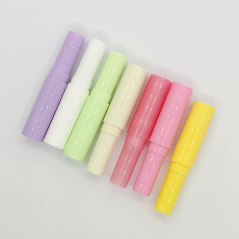 30/50/70pcs 4ml 4g Lip Balm Container With Caps Mini Empty Lip Balm Stick Tube Lipstick Tube Portable Travel Cosmetic Containers