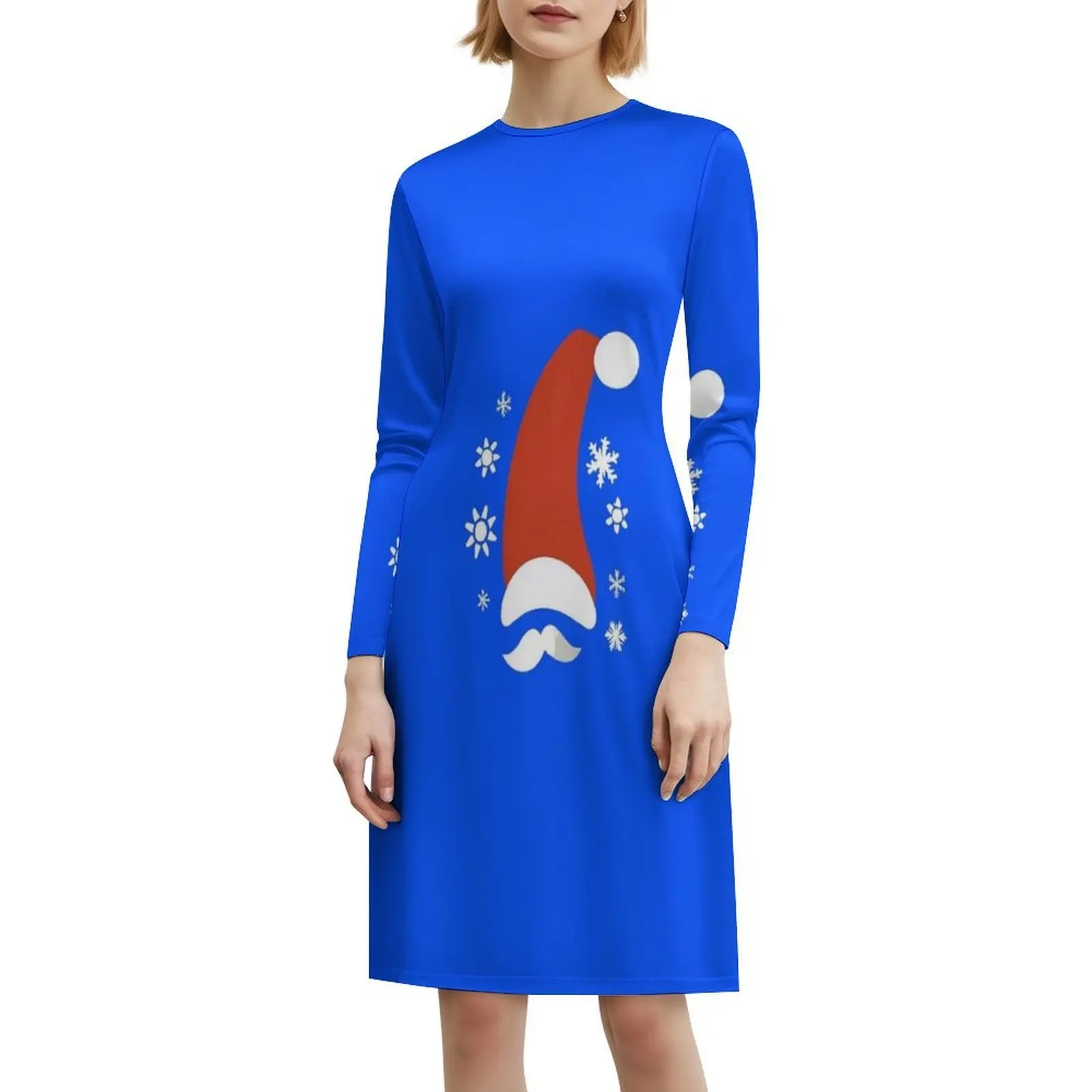 فستان سانتا بوهو أنيق غير مرئي أنيق لحفلات الزفاف على الشاطئ وخلفية سائلة مجردة فستان مموج ناعم #6