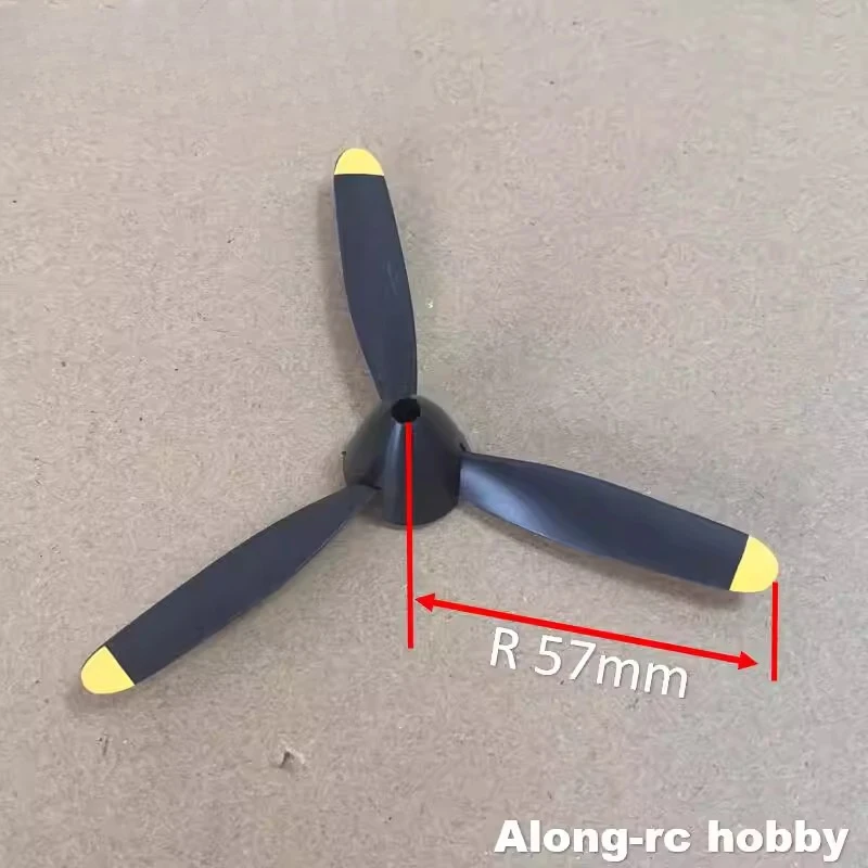 

Model Aircraft Remote Control Airplane 400 Series Fighter F4U 761-12 Accessories 3-Blade Propeller Fan Blades