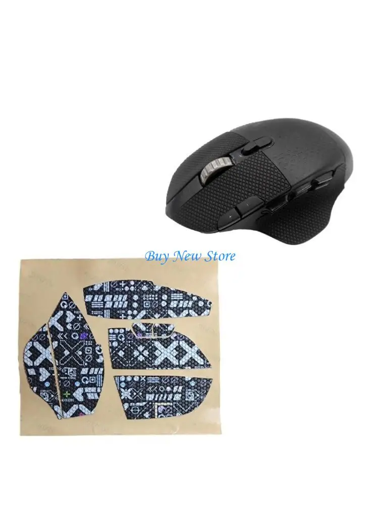 

20CE Improved Gaming Mouse Grip Tape Anti Slip and Sweat Resistant Silicone for G604 Mouse Grips
