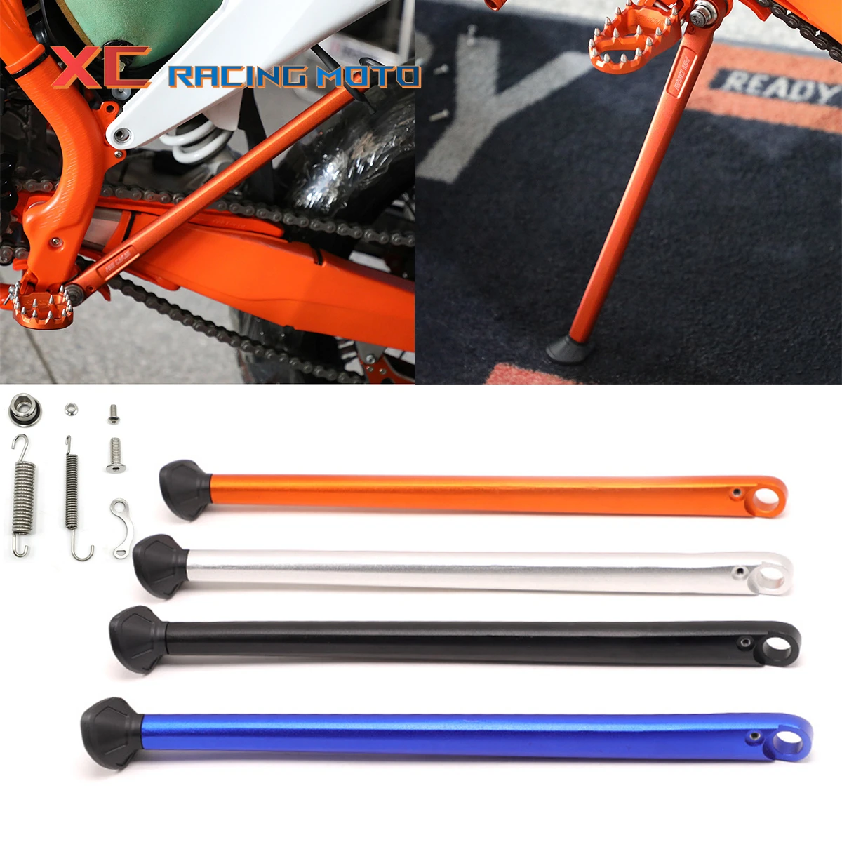 

Kickstand Side Stand+Spring For KTM 150 200 250 300 350 450 500 530 EXC EXC-F XC XC-F XC-W EXC-R XCF-W Sixdays XCR-W EXCF XCW