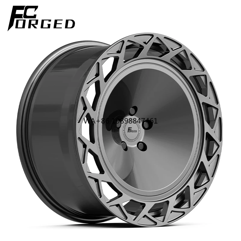 

High-quality Alloy Wheels 1-piece 18 19 20 21 22 23 24 Inch Monoblock Black Finish 6061-T6 Aluminum Alloy Wheels Luxury Car