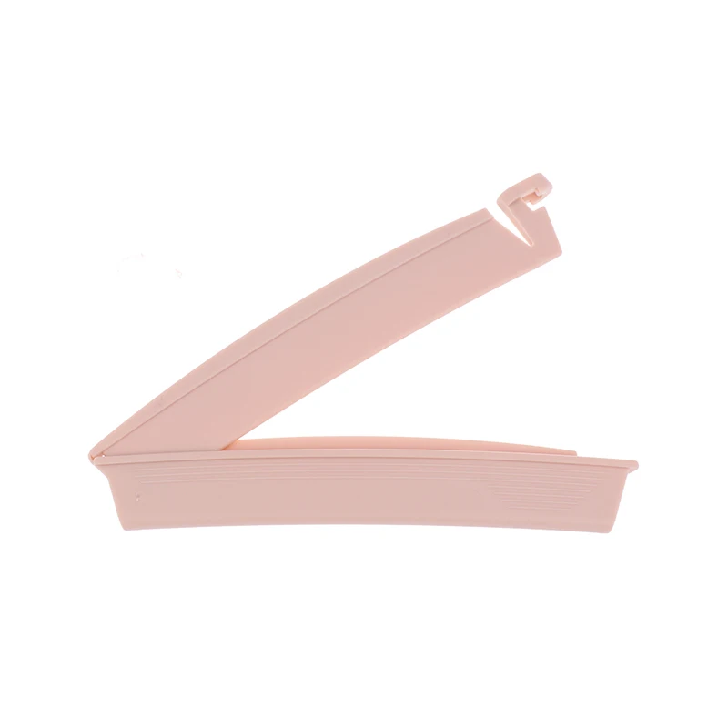 1 pz sacchetto per stomia clip di tenuta riutilizzabile flessibile sacchetto drenabile morsetto chiusura della coda strumenti per la cura postoperatoria clip per sacchetto per colostomia