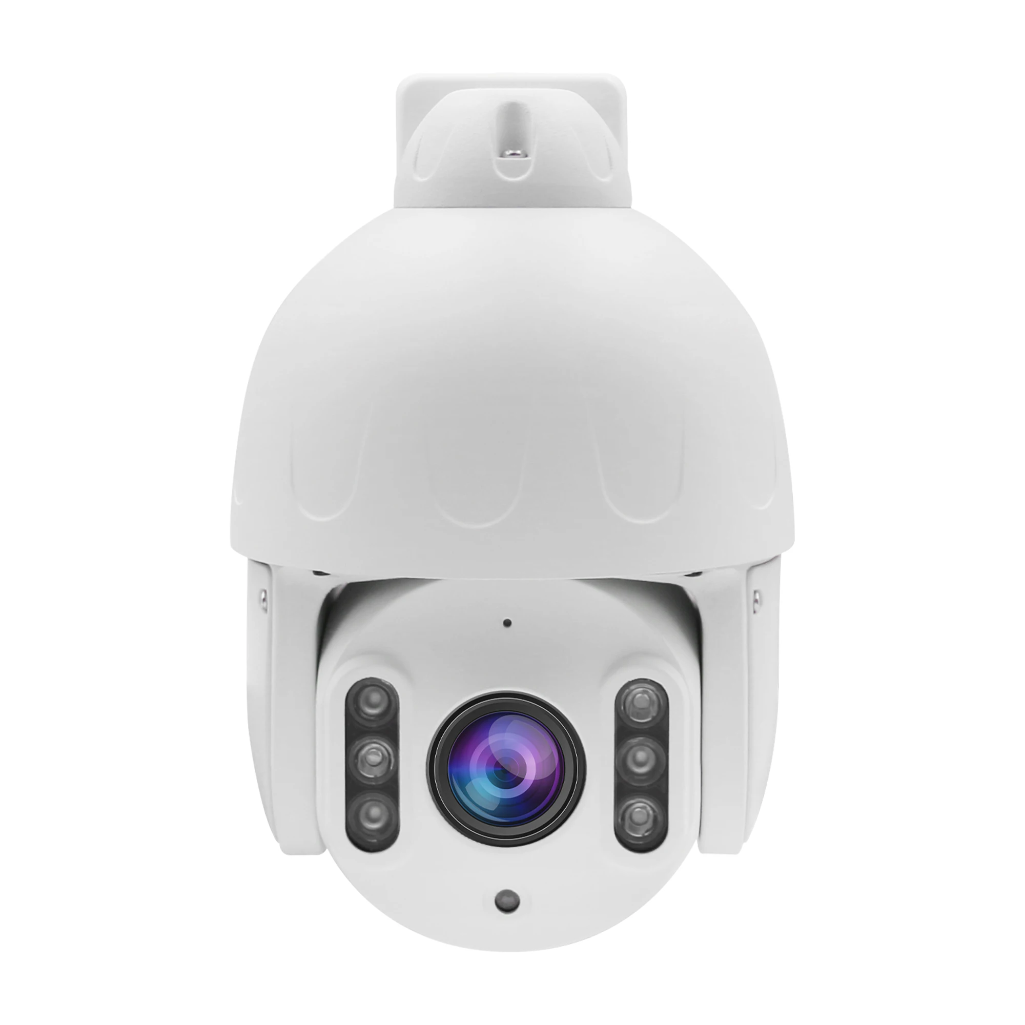 ENSTER Newest Full Color  Outdoor 12MP AI POE IP Dome Camera Two-Way with Vehicle Detection PTZ CCTV Network Security Camera