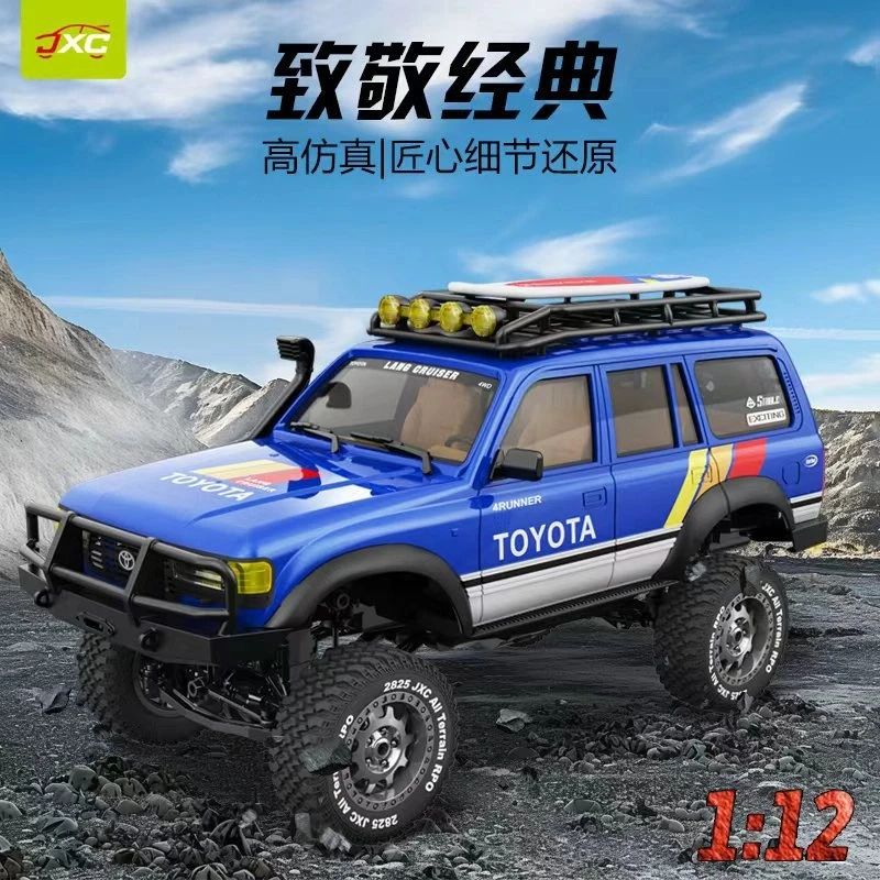 

Full-Scale Remote Control Off-Road Climbing Car LC80 RC Model Toy Authorized Precision Miniature Vehicle for Adults