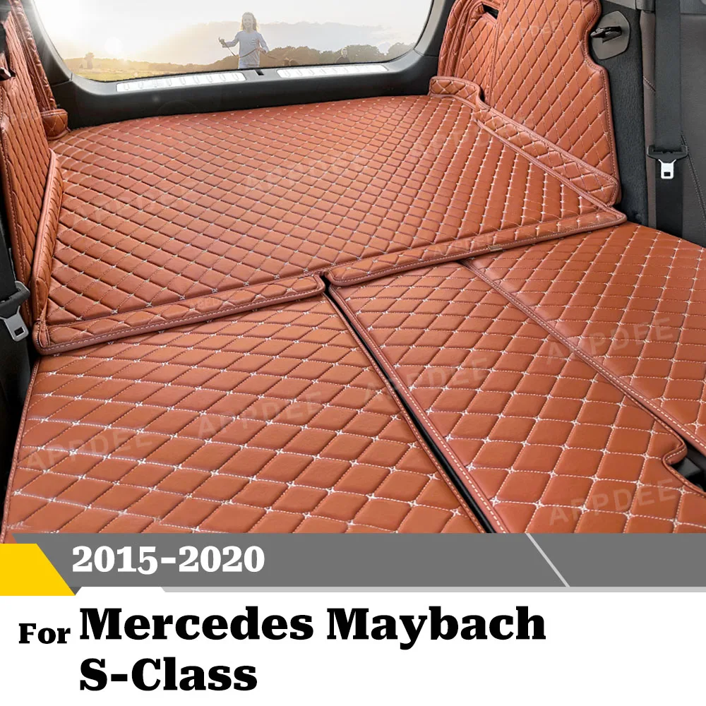 

APPDEE для Mercedes Maybach S-Class 2015-2020 19 18 17 16, автоматический коврик для багажника с полным покрытием, аксессуары для багажника автомобиля