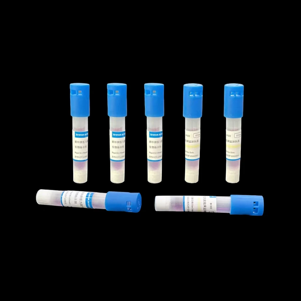 Indicateur biologique à lecture rapide 24 heures pour test de sporisme de stérilisation à la vapeur en autoclave dentaire, consommable de surveillance jetable