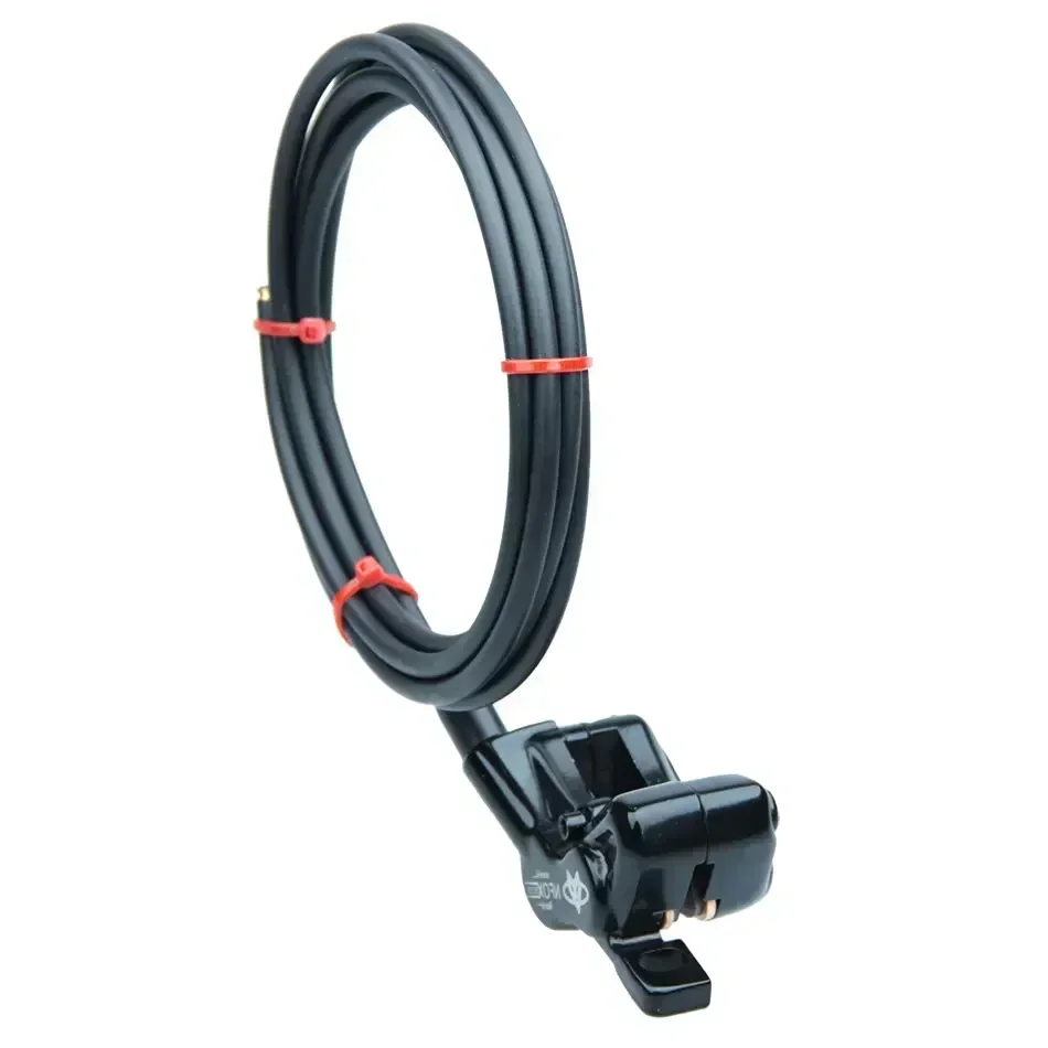 Nfox B015 4-zuiger Schijf Hydraulische Rem E-Bike Vouwen Mountainbike Fiets Power Uit Zwart Rood 160 180 203 Roto Split Buis Nieuw