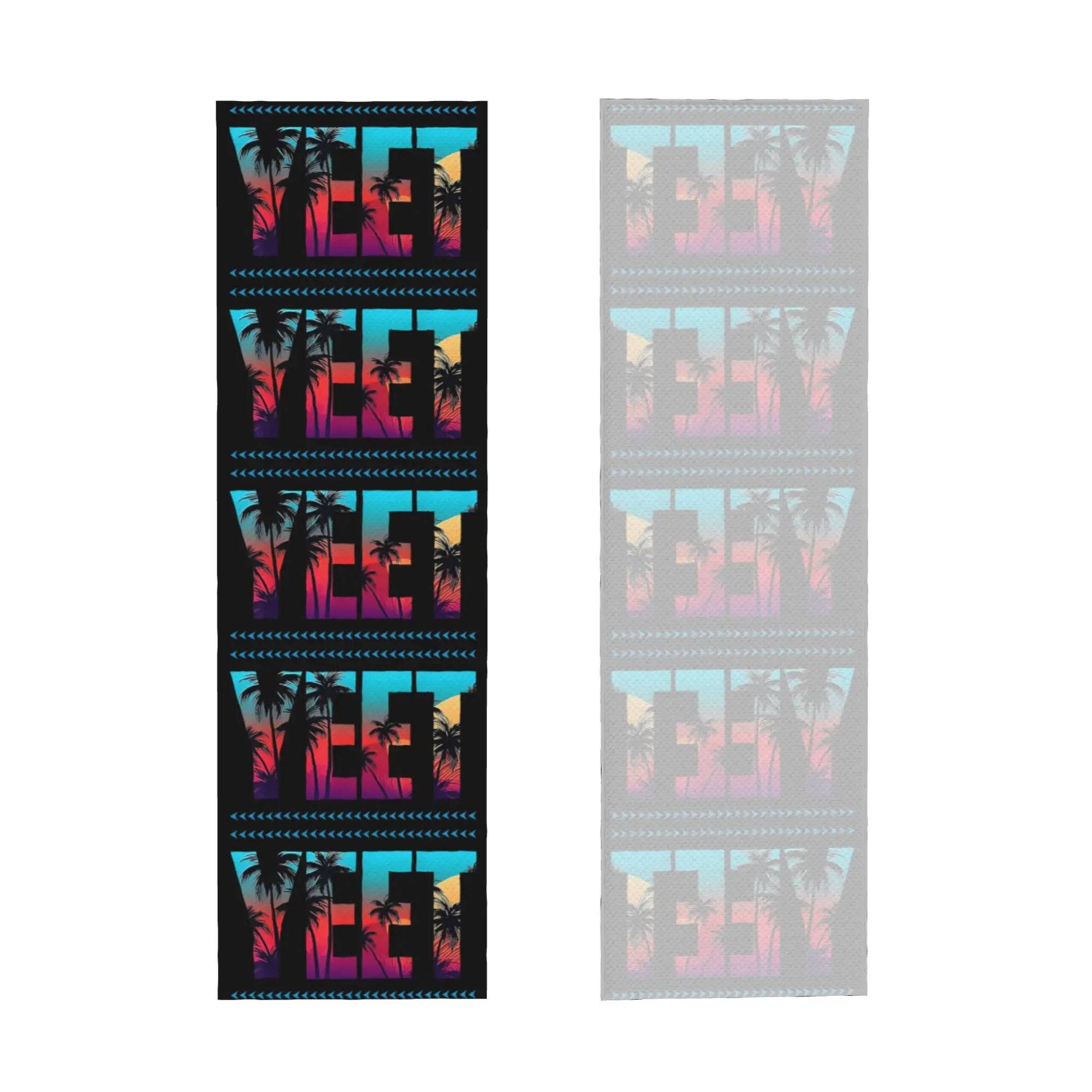 Cold Exercise Towel Jey Uso Yeet Wrestling Art Beach Sports Yoga Swimming Camping Towel Refreshing Sports Scarf Face Towels