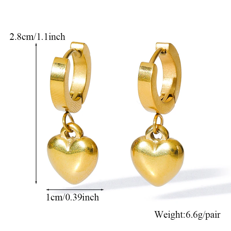 EILIECK Neue Mode Edelstahl Metallperlen Kugel Halskette Armband Ohrringe für Frauen Trendiger Wasserdichter Schmuckset Geschenk – Detail 11