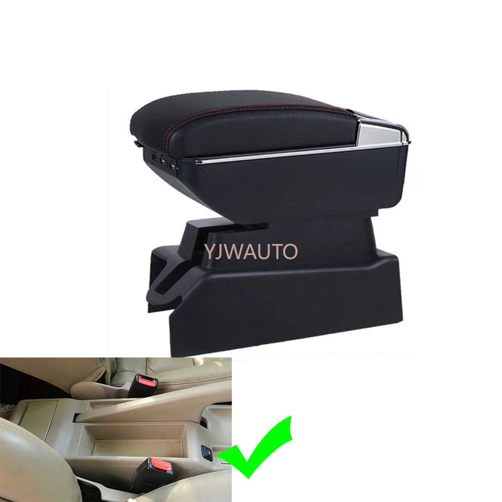 Armrest For Volkswagen VW Passat B5 Center Console Box Car Arm Rest Ashtray Storage Box with CUP Holder