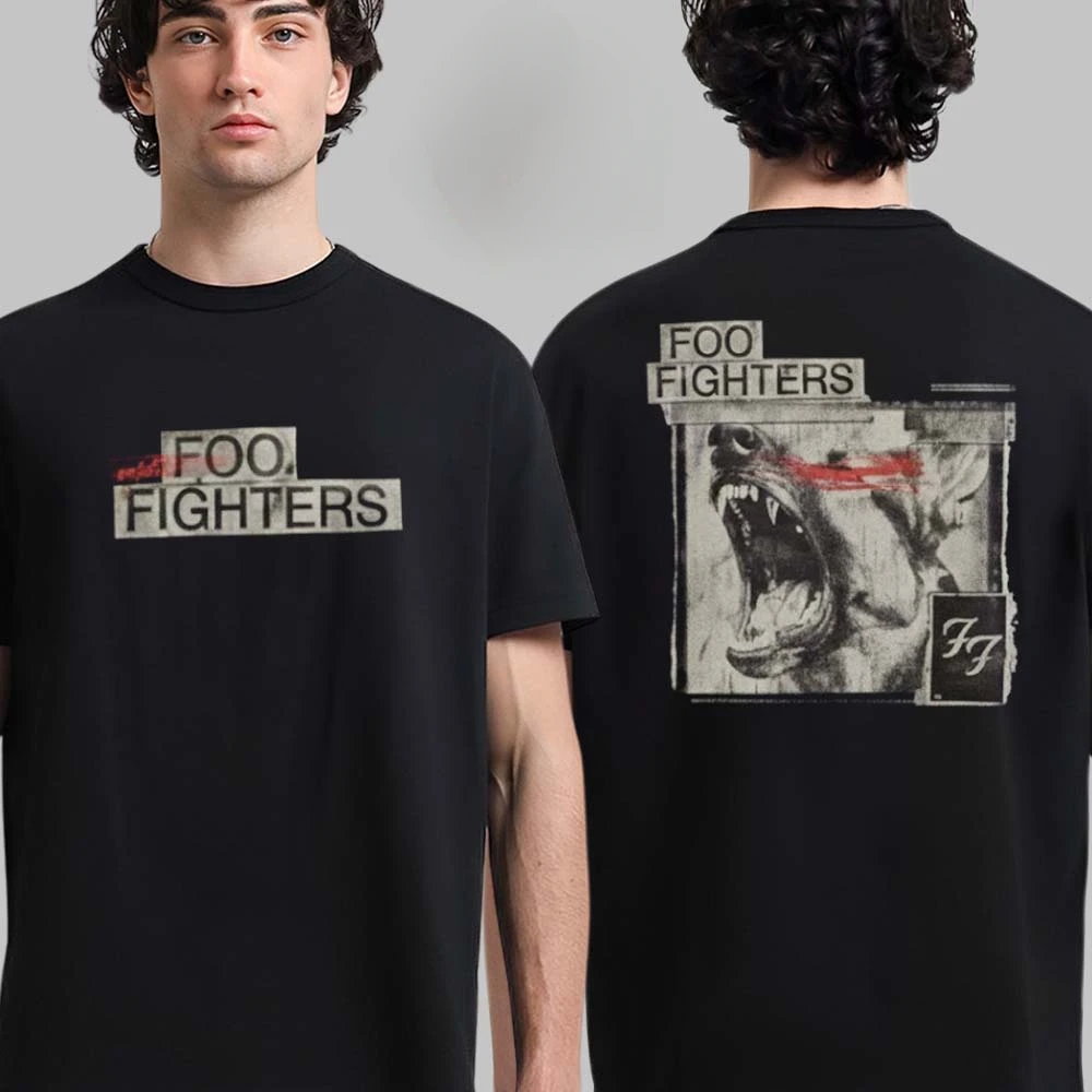 2026 Hot Foo Fighters Cotton Band Shirt Unisex Summer Short Sleeve
