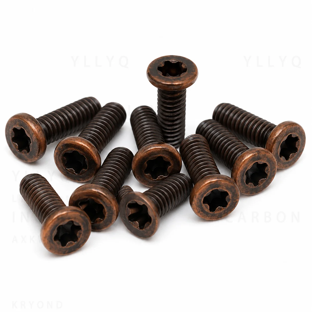 50PCS CNC Tool Holder Screws M1.6 M1.8 M2 M2.2 M2.5 M3 M4 M5 Plum Screw Milling Cutter Holder Fittings Machine Tools Parts