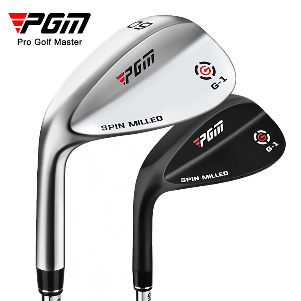 PGM SG002 Golf Clubs Sand Wedges 56/60 Degrees Silver Black With Easy Distance Control Stainless Steel Head Shaft Material