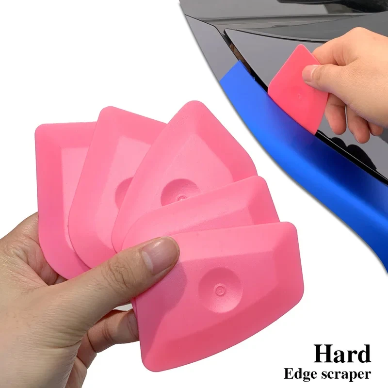 5/10/20PCS Rosa Folie Rakel Harte Karte Rakel Schaber Label und Aufkleber Entferner Tönung Auto Vinyl film Wrap Werkzeug Auto Zubehör