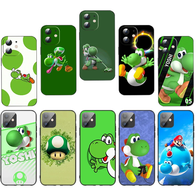 X19 Game M-Mario Yoshi Soft Silicone Case for Redmi Xiaomi  Poco X3 NFC GT  C40 X4 M4 M5 M6 4G 5G Pro Caver