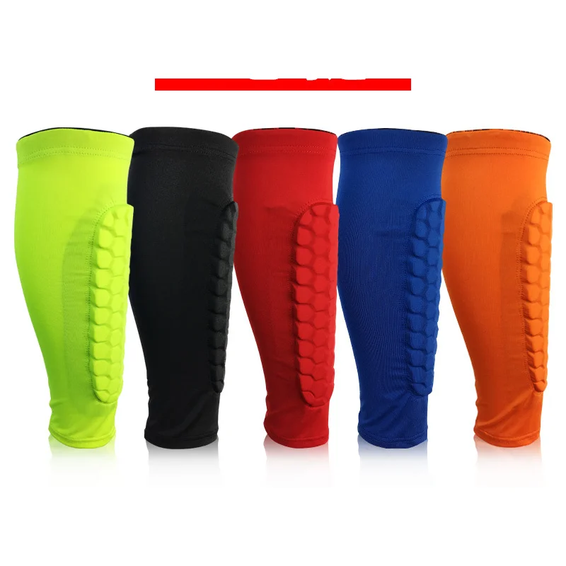 1pcs Kids Soccer Shin Guards Children Crashproof Football Calf Protectior Leg Sleeves Teens Training Leg Protection Custom Logo