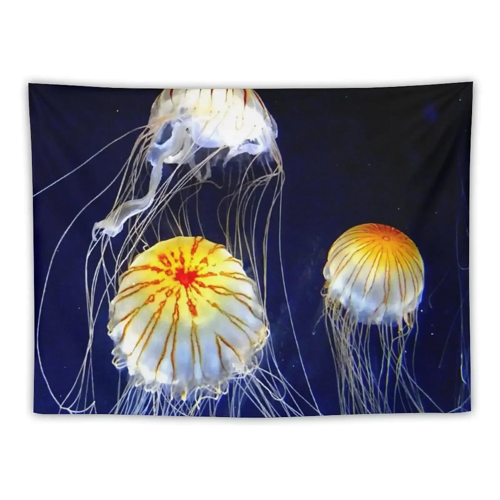 

JELLYFISH 8 Tapestry Wallpaper Bedroom For Bedroom Room Decorating Aesthetic Tapestry