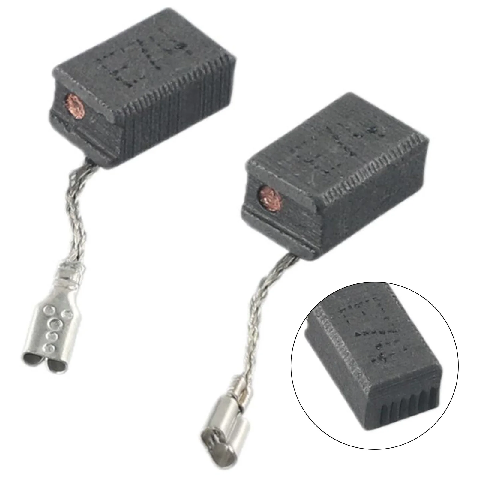With Cutoff Carbon Brush 2* Replacement GOP250CE for gws 7-100 Kits Long for service Life Metal 2pcs Parts New