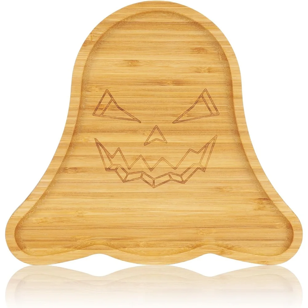 

Halloween Cold Cuts Platter 25*22*1.52cm Dual-Sided Shape Charcuterie Board Modern Wood Serving Tray Double Sided Kitchen Parts