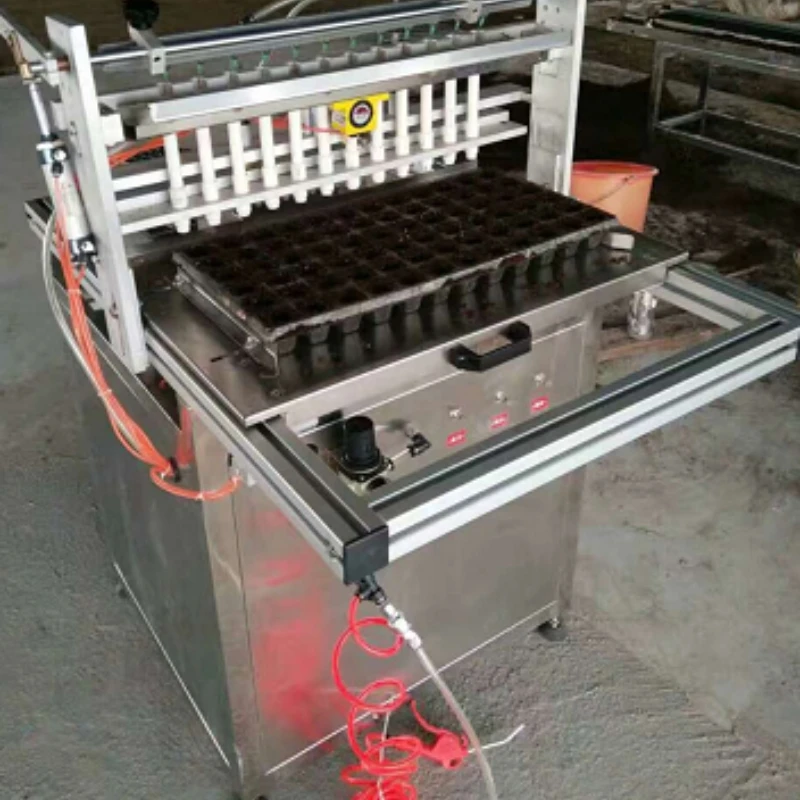 Semi-automatic plug seedling machine Seeding planting machine plug seedling machine for sale