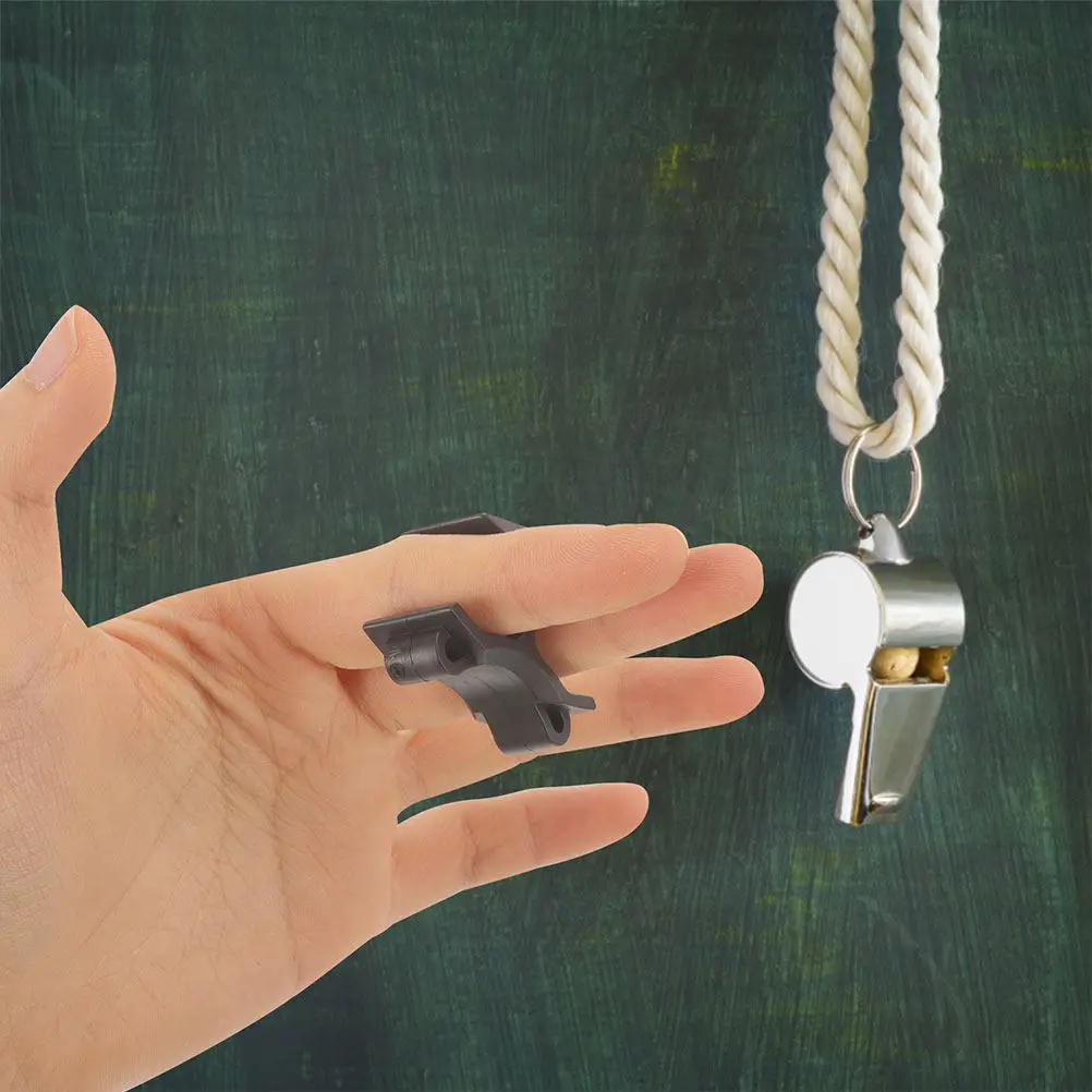 

5Pcs Whistle Finger Clip Portable Lightweight Secure Grip for Referees Sports Training Outdoor Activities Finger-Mounted Whistle