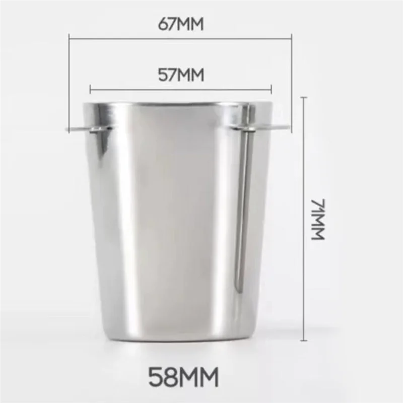 AF93-58 مللي متر قهوة اسبريسو الجرعات الماسك كوب مسحوق المغذية آلة مقاومة جزء ارتداء الموزع أجزاء أدوات القهوة