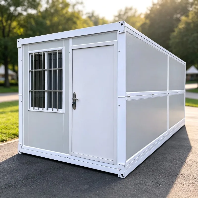 Foldable Movable Container House Customizable FOB Modular Detachable Prefab Building Construction Worker Dormitory Accommodation
