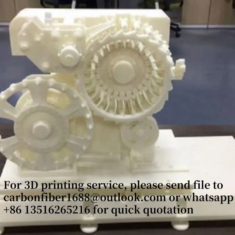 3D Printing Service Customized CNC Machining Nylon ABS Resin Complex Mold processing One-shot molding