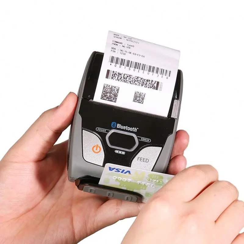 

2-дюймовые беспроводные беспроводные принтеры Мобильный портативный принтер WSP-R240 с MSR