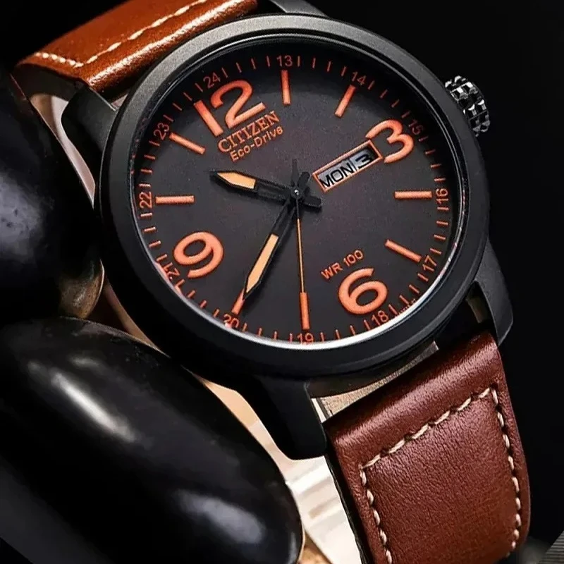 CITIZEN Men Watch Waterproof Digital Sports Watch Luxury Electronic Multi Function Fancy Round Stainless Automatic Womens Watch