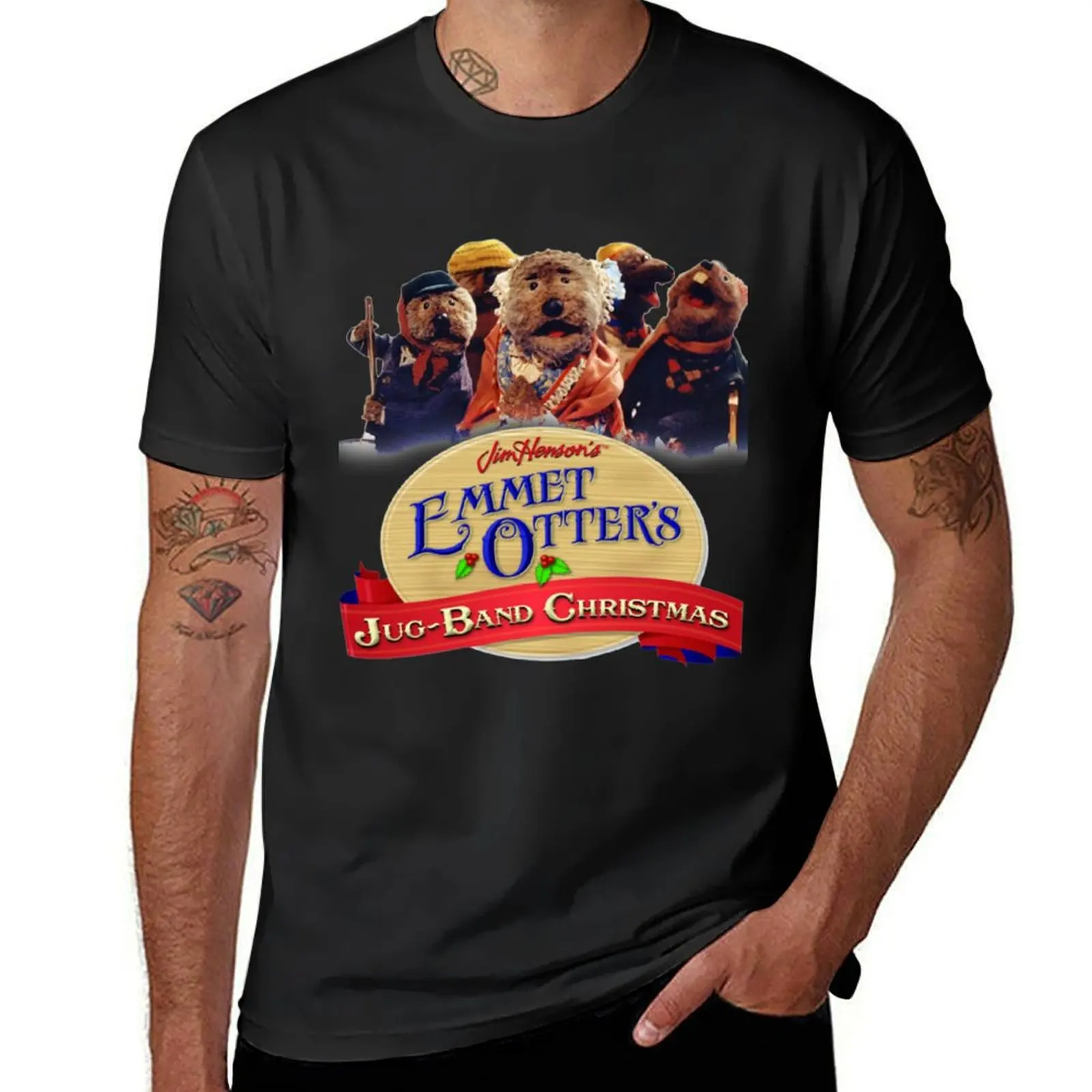 emmet otters jug band christmas T-shirt for a boy oversizeds korean fashion sublime funny t shirts for men