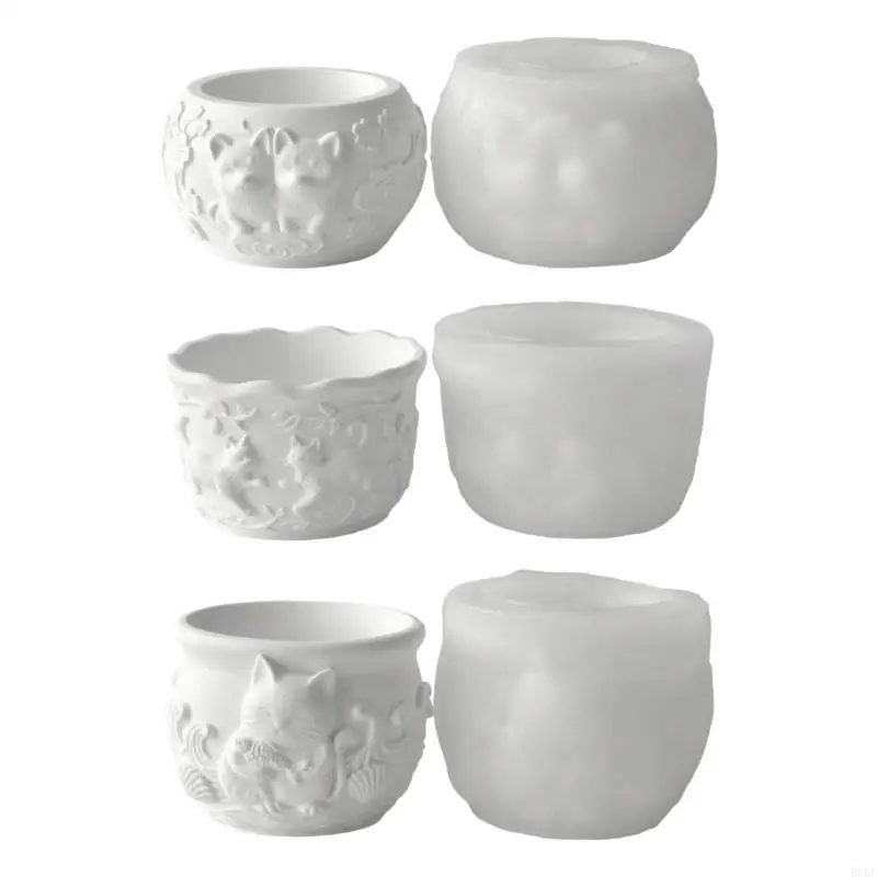 

Многоразовая силиконовая форма для цветов, инструмент для изготовления домашних животных, силиконовая текстура, подходит для из