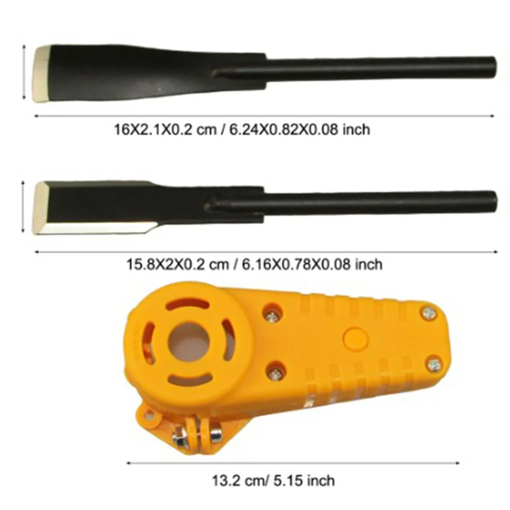 Carpentry Tools Angle Grinder Chisel Enhanced Visibility Design High Carbon Steel Chisel Seamless Compatibility