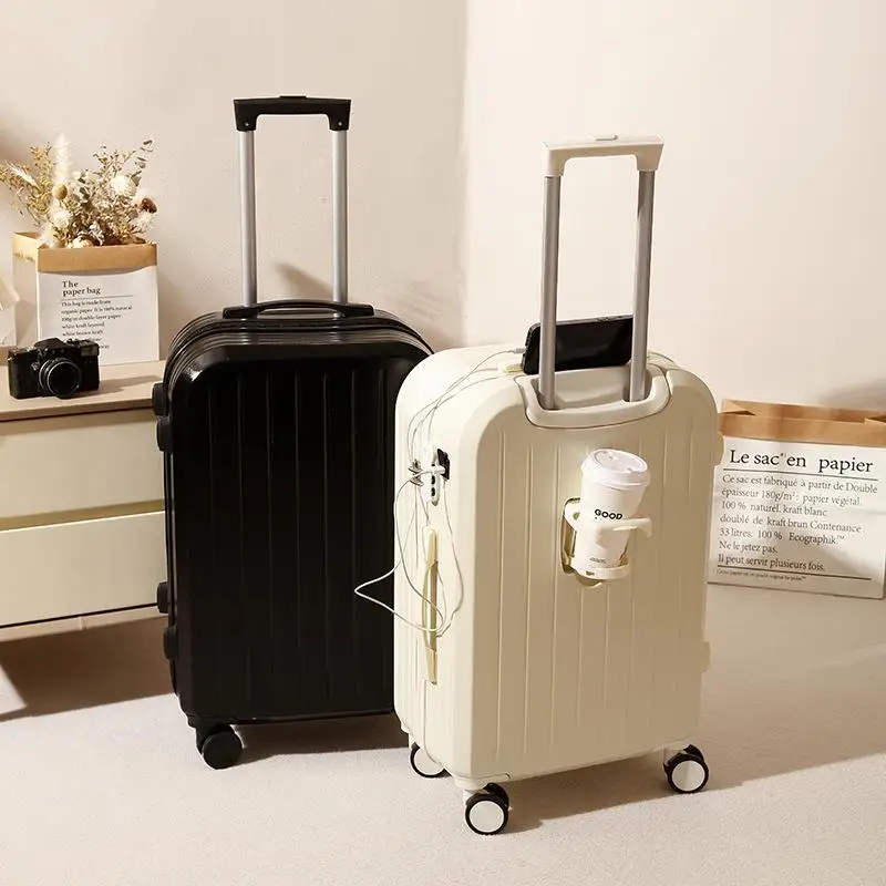high-aesthetic-20-inch-style-luggage-carryon-suitcase-for-men-and-women-students-durable-travel-bag-with-password-lock