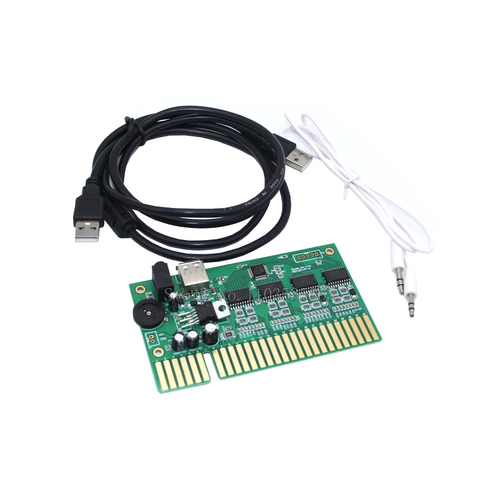 

MAME игровой контроллер для ПК To Jamma конвертер PCB с USB аудиокабелем для 28-контактной платы аркадная машина