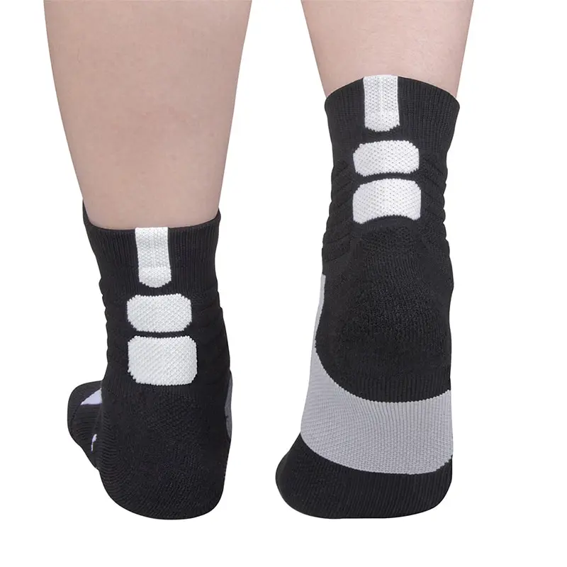 Mens Terry Basketball Socks Cushioned Running Cycling Athletic Sports Crew Socks For Males Size 41 44 EU