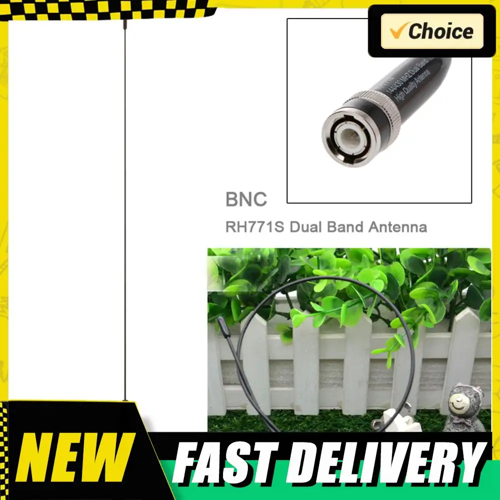 

Ручная радиоантенна RH771S УКВ/УВЧ антенна ультратонкая 144/430 МГц для Icom IC-V8 IC-V80 радио для Kenwood TK100