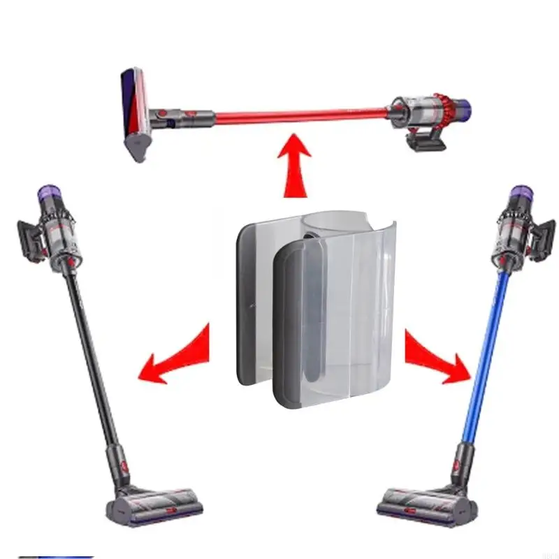M6CB真空クリーナーアクセサリー保管ラック壁マウントされた真空クリーナーアタッチメントホルダー掃除機用プラスチック材料