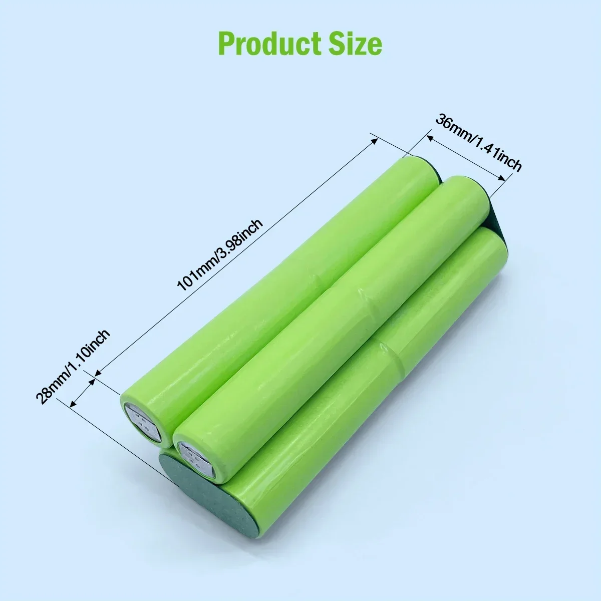FMA 9.6V Rechargeable Battery Ni-Cd 600-900mAh Ni-MH 1200/1500/2000mAh  AA8SHW for R8 Motor Drive Cell