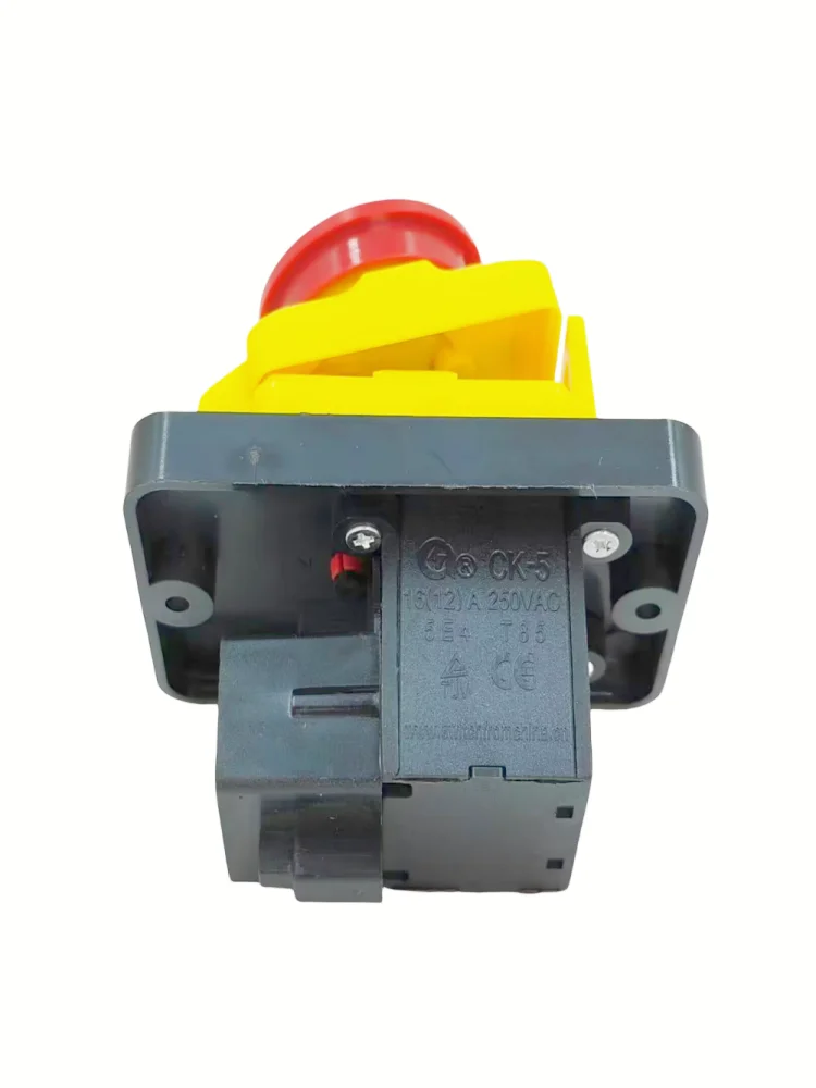CK-5 250V4 pin single-phase magnetic self-locking start stop button woodworking metalworking machinery electromagnetic switch
