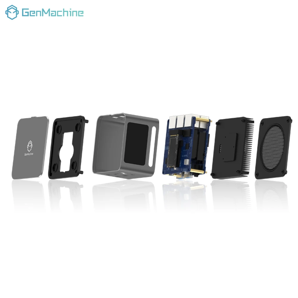 GenMachine AMD Ryzen 3 5425U 4.1 جيجا هرتز 15 واط كمبيوتر صغير ويندوز 11 DDR4 8G WIFI6 ألعاب كمبيوتر صغير لتقوم بها بنفسك كمبيوتر ألعاب كمبيوتر صغير ألعاب #3