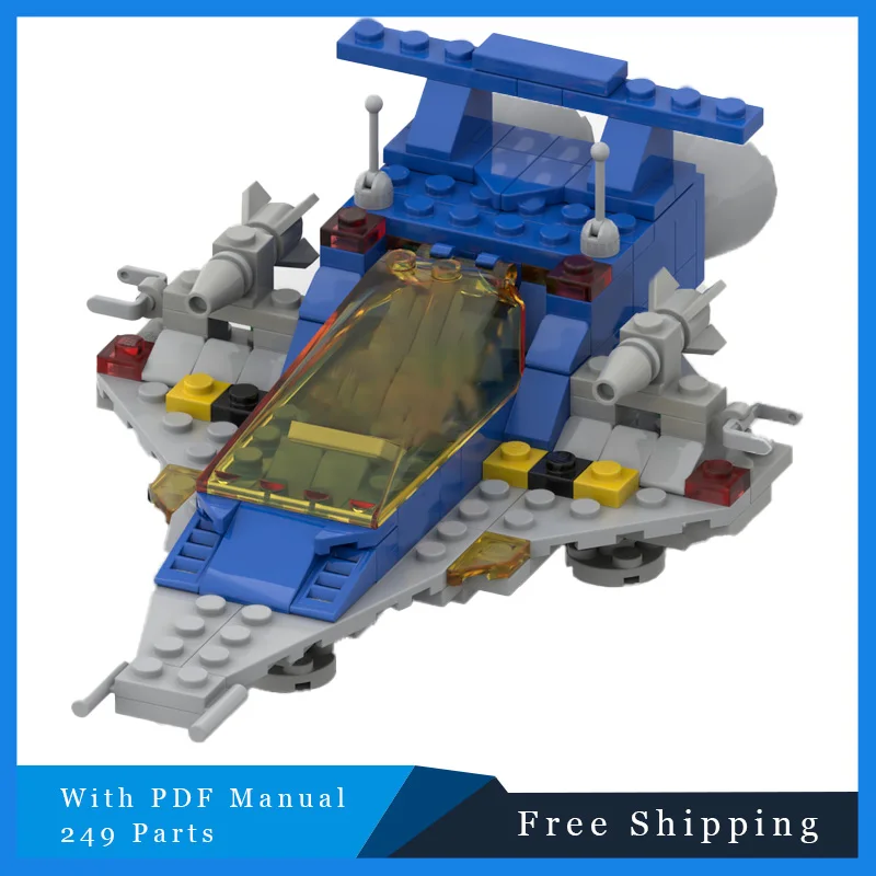 

249 шт., креативная серия Star Battle, космический боевой корабль, модульный строительный блок, модель головоломки, сделай сам, сборка для детей, игрушки, подарки