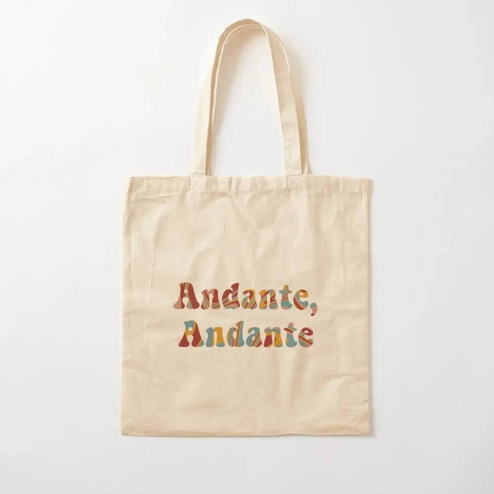 

andante andante Mamma Mia movie Tote Bag canvas tote bag custom bags Tote Bag